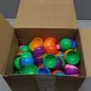 Sosation 150 Pcs 1.77 Inch Gumball Vending Machine Capsules Empty Round Plastic Containers for Prizes Party Favors (Vibrant Color)