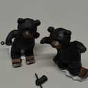 Ski and Snowboard Bears Figurine, Set of 2