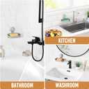 LEVERLOC Soap Dish Holder for Shower Suction Cup Wall Mounted Self Draining NO-Drilling Removable Bar Soap Sponge Holder for Bathroom Bathtub Kitchen Sink Waterproof Strong Vacuum Suction, Grey
