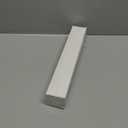 Tandefio 2 Pcs Flanged Sink Tailpiece 1-1/4" OD x 12" Brass Extension Tube for Trap Inlet Waste Sink Pipe Drain Connections, Black