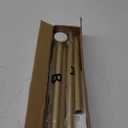 ENJOYBASICS Gold Shower Curtain Rod 30 to 76 Inches, 1 Inch Stainless Steel Adjustable Spring Tension Rods No Drill for Bathroom, Closet, Window, Room Divider, Never Rust, Non Slip
