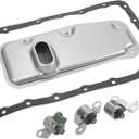 ACROPIX A340E/A340F Transmission Shift Solenoid TCC Lockup Solenoid Filter Gasket Kit Fit for Toyota Tacoma 2000-2015 No.35250-30070 - Pack of 6