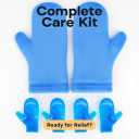 Hot & Cold Therapy Gloves | Ice & Heat Pain Relieving Mittens | Microwavable & Freezable, Arthritis, Finger & Hand Injuries, Carpal Tunnel - Small, Medium