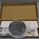 LORDEM Grow Light, Full Spectrum LED Plant Light for Indoor Plants, Height Adjustable Growing Lamp with Auto On/Off Timer 4H/8H/12H, 4 Dimmable Brightness, Ideal for Home Desk Plant Lighting