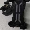 Lamicall Motorcycle Phone Mount Holder - [Dual Vibration Dampener] [Upgrade Handlebar Clip] Motorcycle Cell Phone Holder, Bike Phone Mount, Fit iPhone 16/15/14/13 Pro Max, 4.7-6.7" Phones, Black
