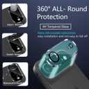 IMBZBK [Auto-Dust Removal] 3 Pack Privacy Screen Protector for iPhone Air [6.5 INCH] Anti Spy Private Accessories for 17 Air, Case Friendly Film, Military Grade Tempered Glass 3 Camera Lens Protector