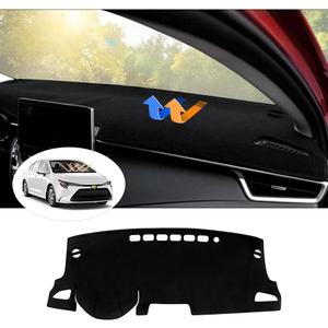 Autorder Dashboard Cover Mat for Toyota Corolla 2019-2022 2023 2024 2025 2026 Accessories Dash Cover Flannel Dash Mat Sunshade Glare UV Rays Protector