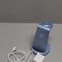 Wireless Charger for Samsung: 3 in 1 Wireless Charging Station for Samsung Galaxy Watch 8 7 6 5 4 3 Pro Classic Galaxy Buds - Charger Dock Stand for S25 S24 Ultra S23 S22 S21 Note Z Fold Android (Blue)