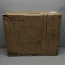 Victrola Montauk Vinyl Record Player, 3-Speed Belt Driven Turntable with Stereo Bluetooth Speaker Pair, RCA Output and 3.5mm Headphone Jack, Removable Dust Cover, Farmhouse Walnut Finish