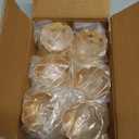 DII Decorative Basic Intertwined Napkin Ring Set, Gold, 6 Count (One Size)