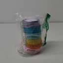 Pastel Satin Ribbon 1 Inch x 60 Yards Assorted Solid Colors Double Faced Rainbow Silk Satin Ribbons for Crafts, Easter, Baby Shower, Birthday, Wedding, Gift Wrapping, Flower Bouquets, Hair Bows