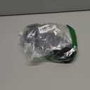 Mini Travel Folding Umbrella with Micro Button Handle&5cm/2IN Hook and Loop Strip for Women Men Kids-Portable Compact Pocket Parasol,Lightweight Small,6 Ribs,Anti UV Protection,Rain Sun, Backpack,Car (Black)