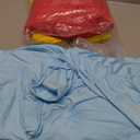 7.2ft 6.6ft 6ft Rainbow Arch Cover Set of 3-Wrinkle Free Stretchy Red Yellow Blue Chiara Wedding Arch Backdrop Stand Cover for Theme Party Birthday Baby Shower Photo Photography Background Cover