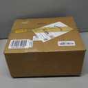 Riakrum 10 Pcs Shades for Chandeliers European Small Lamp Shade Chandelier Clip on Fabric Drum Lamp Mini Rustic Light Cover for Table Candle Wall Light Replacement, 3.1 x 5.5 x 4.7 Inch (Golden)