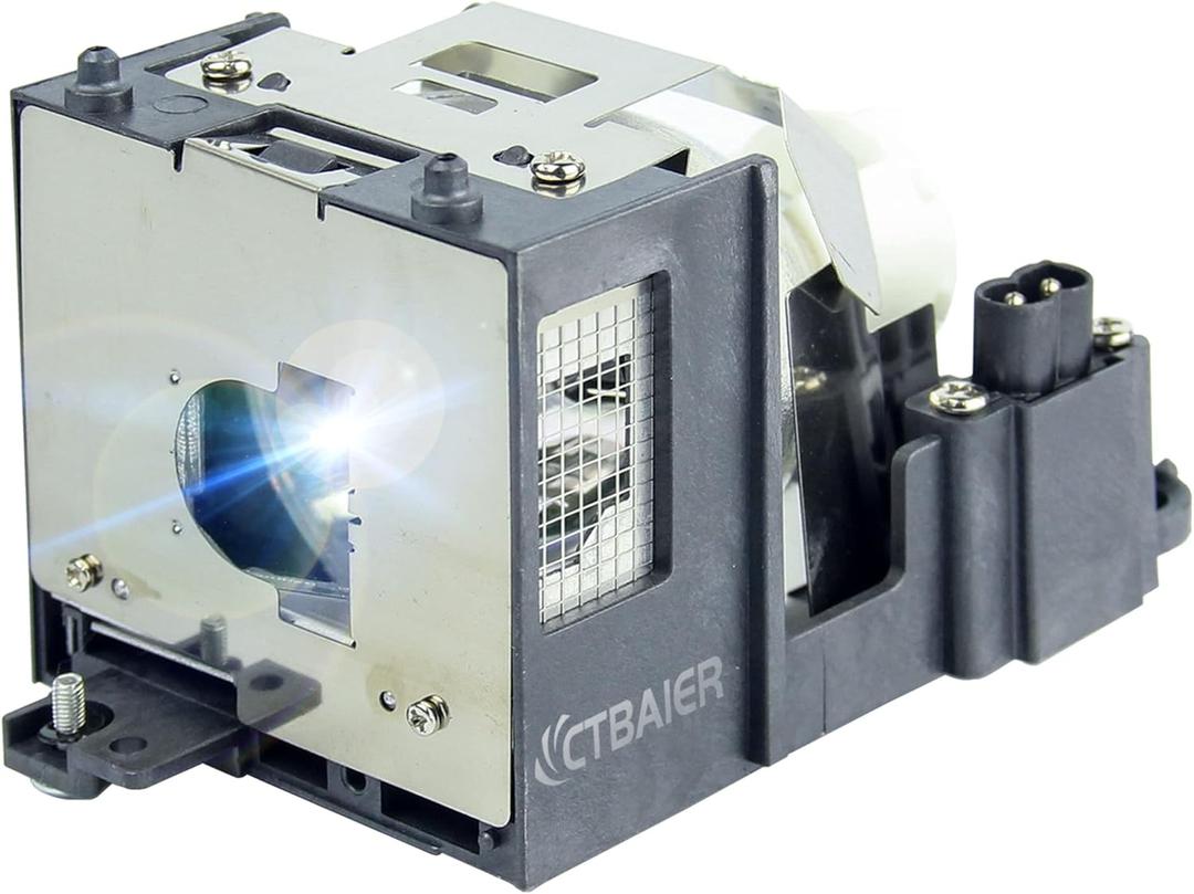 CTBAIER AN-XR10LP/AN-XR20LP/AN-100LP Replacement Projector Lamp Bulb for Sharp XG-MB55 XG-MB55X XG-MB65 XG-MB65X XG-MB67 XG-MB67X XR-20S XR-20X XG-MB50X XG-MB50XL XR-105 XR-10S with Housing