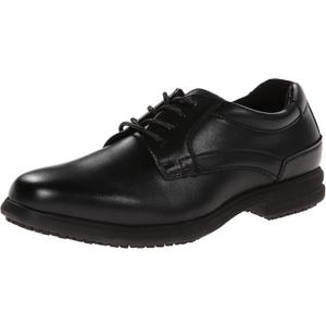 Nunn Bush Men's Sherman Slip-Resistant Work Shoe Oxford Sneaker (8.5 Wide, Black) Nunn Bush Men's Sherman Slip-Resistant Work Shoe Oxford Sneaker (8.5 Wide, Black)