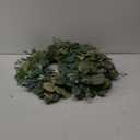 Eucalyptus Wreaths for Front Door 20", Handmade Green Leaves Wreath for Summer, Spring and All Seasons, Greenery Floral Wreath for Wall and Outside