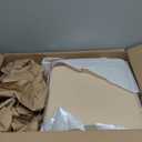 Split Ottoman Dogs Ramp, Dog Ramp for Couch and Bed, Dog Stairs for Small Dogs and Cats, 2-in-1 Foldable Wooden Pet Stairs and Ottoman,Non-Slip Fabric Surface Ramp for Couch and Bed Khaki Plush