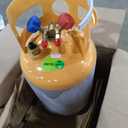 Mastercool 69360-YF Spark-Free Twin Turbo Refrigerant Recovery Machine  Includes 30 lb DOT Tank, 1/2 HP Dual-Piston Oil-Less Compressor, R1234yf Compatible, Fast Automotive A/C Recovery