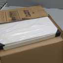 Art3d 12-Pack Smooth Drop Ceiling Tile 2ft x 2ft - Fire-Rated, Waterproof, Reusable - Preimum PVC, No Sag and Breakage - Cover 48 Sq. Ft, White