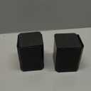 EclatBain Bed Risers Furniture Risers Heavy-Duty Rectangular Adjustable Block Lift to 3 inches and 4.3 inches Desk, Sofa, Chair Legs, Refrigerator, Washing Machine Support up to 4000 pounds (Square-black-4 Pack)