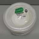 Stock Your Home (120 Pack) 12 oz Elegant White Plastic Bowls for Parties Small Disposable Bowl for Fancy Dinner or Cocktail Party, Soup and Salad, Thick and Sturdy