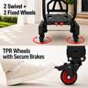 2-in-1 Convertible Folding Hand Truck