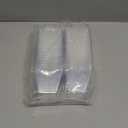 Jizvxe 50 Pack 3.5 Oz Square Dessert Cups, Plastic Clear Dessert Cups, Disposable Tasting Cups Great for Desserts, Appetizers, Mousse