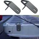 Tie Down Anchor Compatible with Ford Maverick Accessories 2022 2023 2024 2025 Truck Cargo Anchor Hook Steel Tailgate Bed Cleat Heavy Duty Pickup Cargo Lashing Ring 2PCS