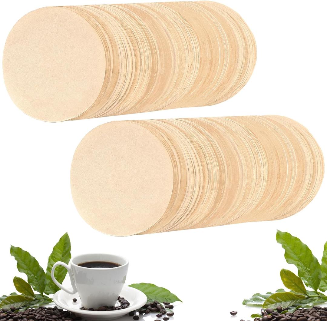 800 Count Espresso Coffee Filters, 58 mm Unbleached Round Coffee Paper Filter for Espresso Machine, Disposable Coffee Filter Compatible with Espresso Coffee Maker