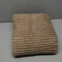 H.VERSAILTEX Plush Chenille Dog Bed Cover Thick Soft Sofa Cover for 3 Cushion Couch Anti Slip Couch Cover Furniture Protector for Dog, Pet, Cat (35" x 74", Cuban Sand)