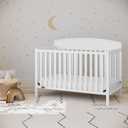 Graco Benton 5-in-1 Convertible Crib GREENGUARD Gold Certified, Converts from Baby Crib to Toddler Bed, Daybed and Full-Size Bed, Fits Standard Full-Size Crib Mattress (White)