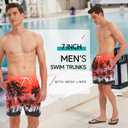 Srnede Mens Swim Trunks Swimsuit Trunks Swim Shorts Swimwear (M)