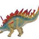 Gemini&Genius Stegosaurus Dinosaur Toy for Kids, Realistic Dinosaur Action Figure Toy Gift for Kids Party and Classroom Prize Supplies