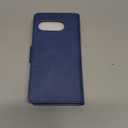 SUANPOT Compatible with Google Pixel 9A Wallet case with RFID Blocking Credit Card Holder,Flip Book PU Leather Protective Cover Women Men for Pixel 9A Phone case Sky Blue