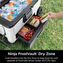 Ninja FrostVault™ 65qt Cooler with Wheels, Dry Storage, Smokey Mauve
