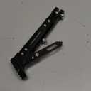 Universal Motorcycle Kickstand Adjustable Foot Side Support Parking Kickstand for Electric Motorbike Parking Foot Side Support Stand (Black)