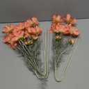 Cosmos Silk Flowers,6PCS Daisy Flowers Artificial 24'' Artificial Wildflower Fake Flowers for Wedding Party Kitchens Home Decoration(Coral Powder)
