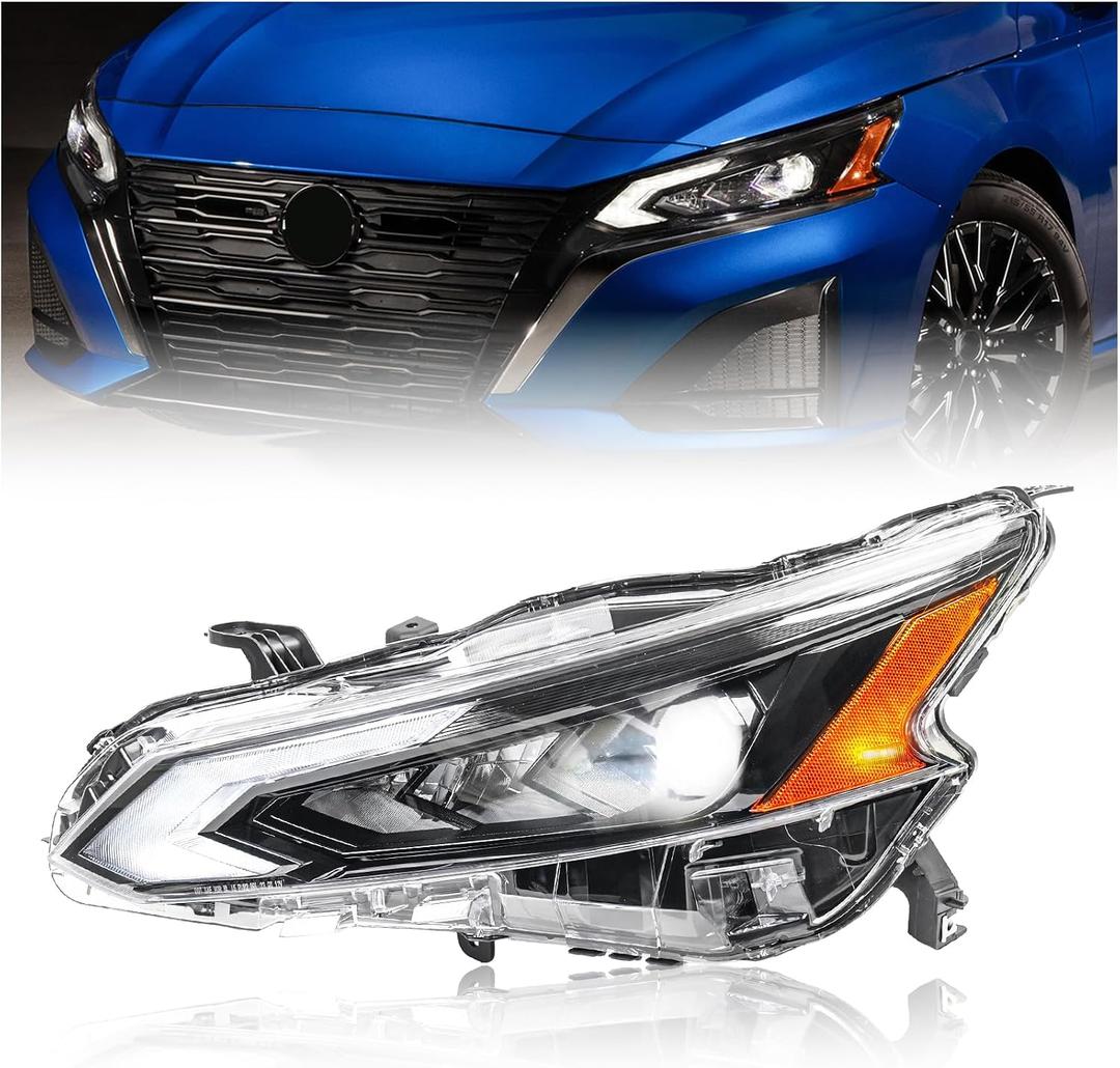 LH Projector Headlight w/DRL for 23-24 Nissan Altima SV/S/SR/SL/Platinum