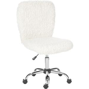 Urban Lifestyle Faux Fur Task Chair, White Shepra Urban Lifestyle Faux Fur Task Chair, White Shepra