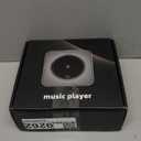 Gueray Portable CD Player, Bluetooth CD Kpop Player for Desktop with HiFi Sound Speaker, FM Radio CD Music Player for Home with Remote Control, Dust Cover, LED Screen, Support AUX/USB, Headphone Jack (Black)