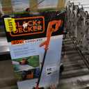 BLACK+DECKER 20V MAX Cordless Edger Lawn Kit, 1.5 Ah Battery & Charger Included, 4 Position Adjustable Height, Lightweight, 7.5" Double Edge Blade (BCED400C1), One Size