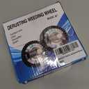 6 Inch Weed Wacker Attachments Heads,Steel Wire Rotary Brush Cutter Trimmer Head Weed Blade, Universal Adapter Kits,Lightweight Gardening Lawnmower, Moss Grass Rust Removal