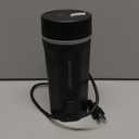 550ml Travel Kettle,110V-240V Dual Voltage Portable Electric Kettle 6-Temperature Control,304 Stainless Steel Small Mini Tea Coffee Kettle,400W Fast Water Boiler with Auto Shut-Off, Black