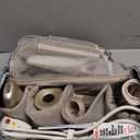 Cosy Companions 6 in-1 Hair Dryer Brush, 150,000 RPM High-Speed Negative Ionic, Blow Dryer Brush for Fast Drying, Hot Air Brush for Curling/Volumizing/Straightening with Travel Bag, Gold