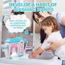 Toddler Bath Toys for 3 4 5 6 7 8 Years Old Girls, Bubble Ice Cream Maker Bath Toy, Shower Toys, Toddler Bath Toys Age 2-4, Bathtub Bubble Machine, Toy for 3 4 5 6 7 8 Years Old Boys Girls