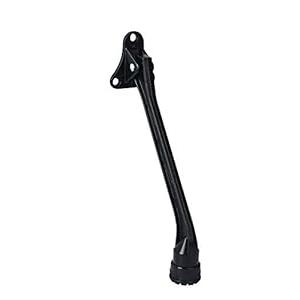 HOME&I Kickdown Door Stopper, 7-Inch Commercial Heavy Duty Door Stop Holder Kick Door Kickstand Rubber Foot (Black, 1 pack)