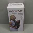 Momcozy Baby Carrier - Ergonomic, Cozy and Lightweight Carrier for 7-44lbs, Effortless to Put On, Ideal for Hands-Free Parenting, Enhanced Lumbar Support, Purehug for Infant to Toddler, Khaki