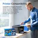 Valuetoner Compatible Toner Cartridge Replacement for Canon 137 Black Toner Cartridge 9435B001AA for Image Class D570 MF242dw MF244W MF247dw MF249dw MF236n MF232w LBP151dw MF227dw MF210 (Black, 4-Pack)