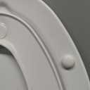 Mayfair NextStep Slow-Close Toilet Seat with Built-In Toddler Potty Training Seat, Removable, White, Round